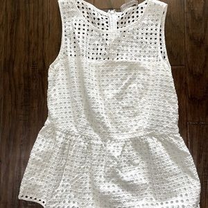 Banana Republic peplum blouse